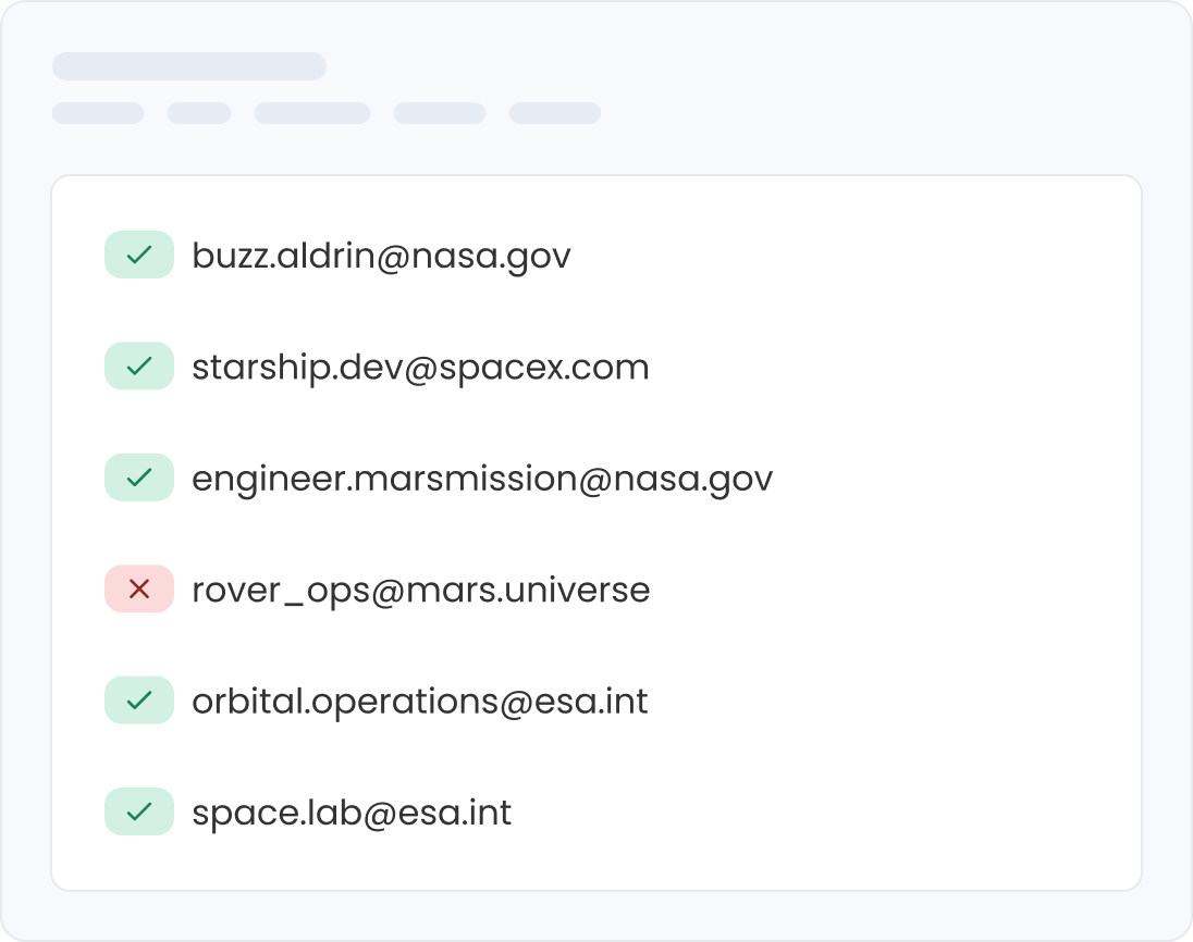 Verify your email