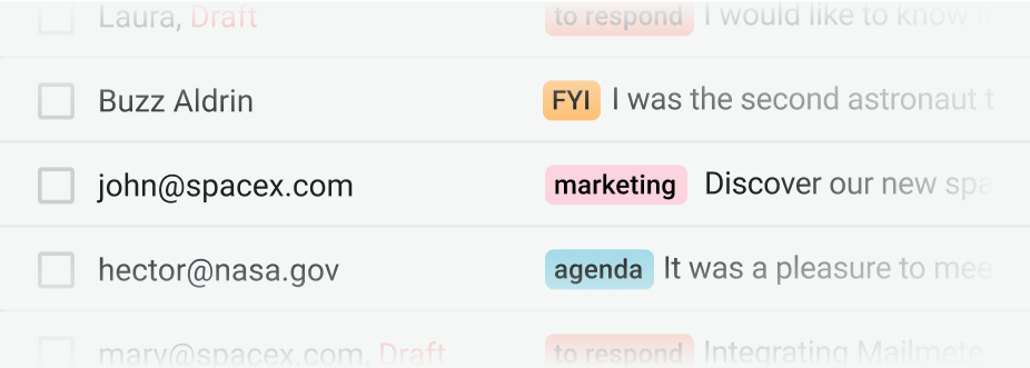 Inbox organized with AI Email Assistant